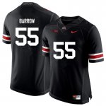 NCAA Ohio State Buckeyes Men's #55 Malik Barrow Black Nike Football College Jersey BOE1245ZX